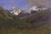 unknow artist Prima neve oil painting reproduction